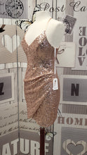 Load image into Gallery viewer, CU002 BSmart Copper Sequin Dress