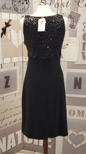 Load image into Gallery viewer, CU003 Ralf Lauren Black Sequin Dress