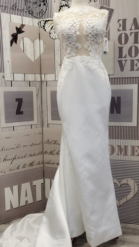 CN015 White Wedding Dress
