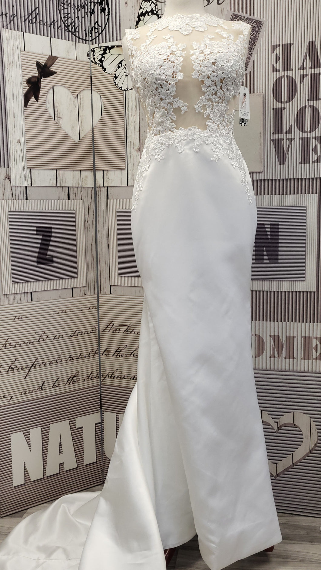 CN015 White Wedding Dress