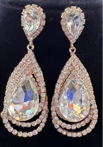 TR-10557 Earrings: Sapphire