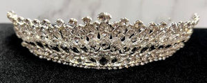 TR-0913 Calla Tiara: Silver