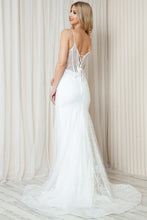 Load image into Gallery viewer, BZ015 Amelia Floral White Sequin Dress