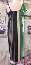 Load image into Gallery viewer, GUD029 One Shoulder Strip Cocktail Dress