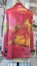 Load image into Gallery viewer, GUD013 Floral Satin Print Blouse